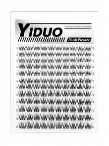 YIDUO DIY Single Cluster False Eyelashes, Rabbit Fairy Style Lightweight Natural Look, 4 Styles D Curl Cluster Lashes, Mixed Length Reusable Faux Mink Hair Eyelash Extensions, Suitable For Bridal, Prom, Daily, Party Makeup, Beginner Friendly - D - View 11