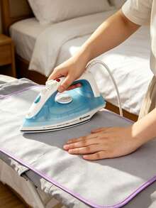1pc Heat-Resistant Ironing Cloth, Protect Clothes From Iron Burns, High-Temperature Resistant Anti-Scorch Ironing Pad - Multicolor - View 2