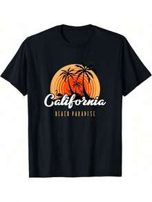 1 Piece Road Trip T-Shirt In A Dark Desert, Adventure T-Shirt, Travel T-Shirt, Hiking T-Shirt, Desert T-Shirt, Exploration T-Shirt, Mountain T-Shirt, Ca - 黑色 13 - 查看 1