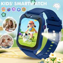 Kids Smart Game Watch With Camera, Photo Album, 18 Built-In Games, Calculator, Calendar, LED Light, Perfect Holiday Gift For Children! - Multicolor - View 3
