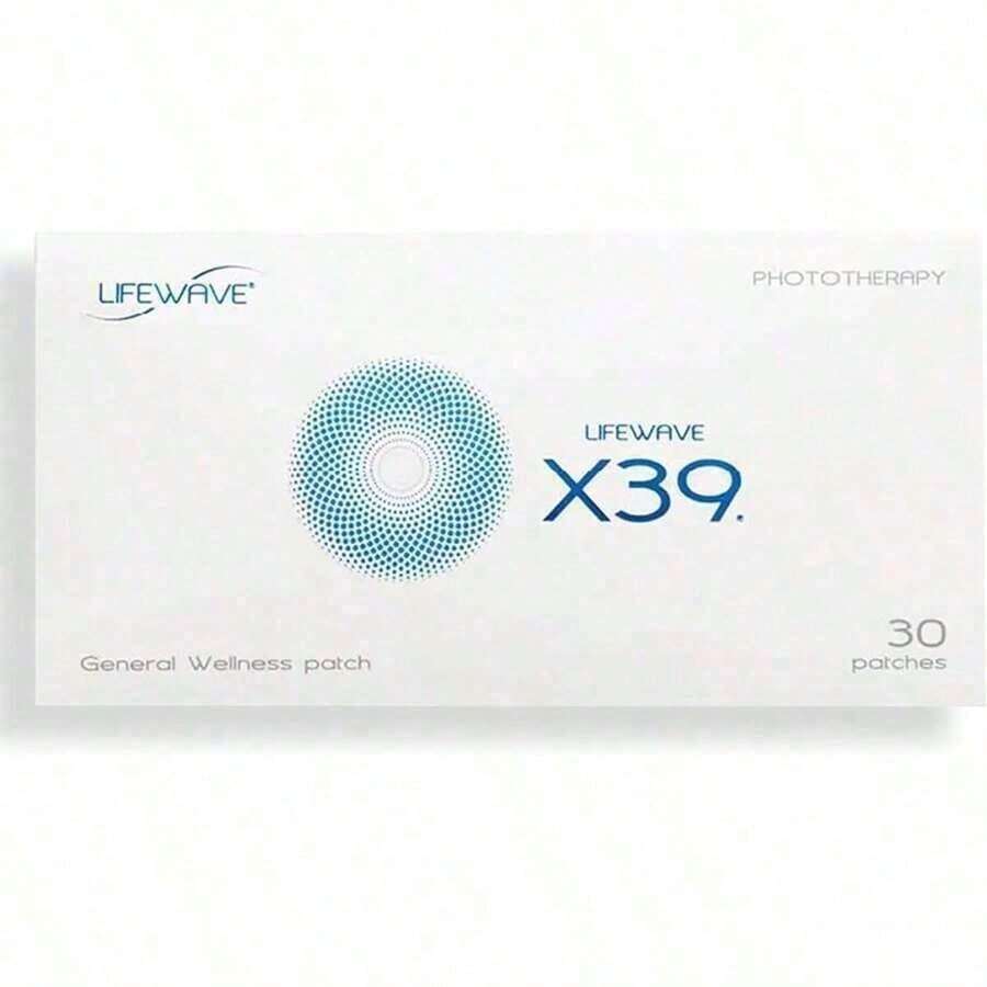 LifeWave X39 Patches - Supports Improvements In Strength And Endurance - Supports Better Exercise Performance - No Or Stimulants - Innovative Patch Technology For Enhanced Well-Being - 30 Patches - 1 - View 1