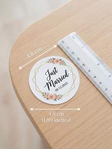20pcs Personalized Round Text Labels, 5x5cm/2x2in, Customized Waterproof Scratch-Resistant Removable Stickers, Wedding Favor Gift Box Seal Stickers, Thank You Labels, Baking Handmade Business Decoration, Wine Bottle Notebook, Christmas Thanksgiving Gift Labels - Multicolor 5 - View 12