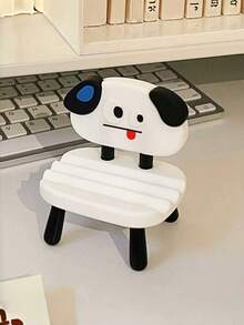 Cute Desktop Phone Stand, Creative Decor, Soft Chair-Shaped Phone Holder, Suitable For Various Phones, Phone Accessories, Perfect Gift For Birthday, Back To School, Family Gathering And Friends Party. - Multicolor - View 7