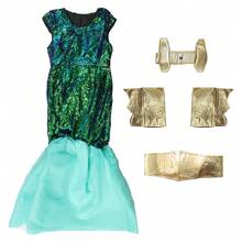 Female Queen Role Playing Dress Sea Princess Costume Adult Women Halloween Party Fancy Costume - Multicolor - View 10