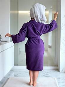 Women Robes - Purple - View 3