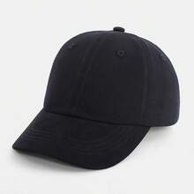 1PC Baby Black Outdoor Sun Protection Adjustable Baseball Cap - Black - View 13