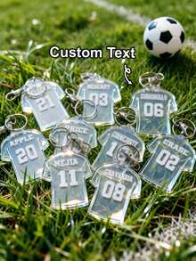 H-transparent Jersey Keychain