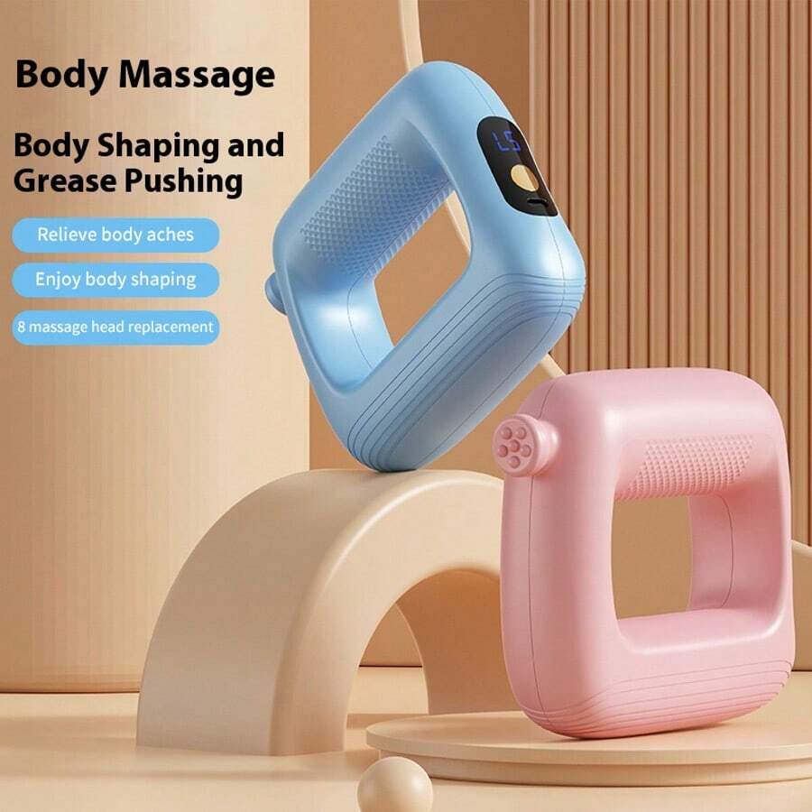 AXH Fat Burning Massager Vibration Sweat-Inducing Fascia Gun Yoga Ring Vibrating Muscle Relaxation Massager
