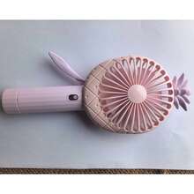 Cartoon Hand-Pressured Mini Fan, Portable Manual Mist Spray Fan, Hand-Held Pressure Cooling Summer Fan - A - View 12