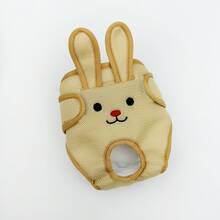 寵物母狗衛生褲 卡通兔耳 可水洗 防漏 透氣 卡通風 夏季吸水 狗狗生理褲 - 彩色 - 查看 10