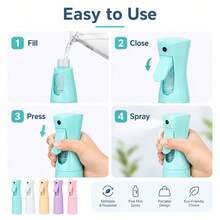 Cleaning And Beauty Spray Cosmetic Bottle, Suitable For Household Cleaning, Salon, Gardening, Beauty, Plant Care, Skin Care, Hair Care, Cleaning, Body Care And Other Continuous Spray Needs, Ultra-Fine Spray Bottle, Continuous Spray Bottle - Multicolor - View 9