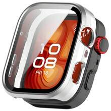 PC 機殼 + 鋼化玻璃 適用於華為 FIT 手錶系列 Fit3/4/4 Pro/5/5 Pro 螢幕保護貼 防刮膜 & 緩衝保護硬殼配件 - 彩色 - 查看 36