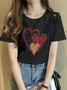 Women T-Shirts - Black - View 2