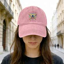 Personalized Custom Baseball Ice Cream Drip Washed Baseball Cap With Name Number, Vintage Distressed Cotton Dad Hat For Youth Teams, Summer Outdoor Sports Sunshade Hat - Multicolor - View 6