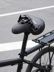 4pcs/1pc Multiple Colors Available. Bicycle Seat Rain Cover. Thickened PVC Waterproof Material. 360° Full Coverage Design. Anti-Slip Elastic Edge. Suitable For Mountain Bike/Electric Bike. Outdoor Cycling Protective Gear. - Multicolor - View 1