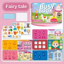 Fun Children's Busy Quiet Book, Multiple Themes With Reusable Stickers, Durable Material, Interactive Learning Aid For Home And Classroom, Improves Fine Motor Skills And Cognitive Abilities, Essential Back-To-School Gift For Kids - Multicolor - View 8
