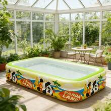 Large Inflatable Swimming Pool, Take Inflatable Pool Outdoors, Nature And Coolness--Durable And Wear-Resistant, Easy To Install, Space-Saving Storage And Portable, Pressure-Resistant, Scratch-Resistant, Sun-Resistant, Wear-Resistant Inflatable Pool, Suitable For Backyard, Courtyard And Indoor Leisure - A - View 7