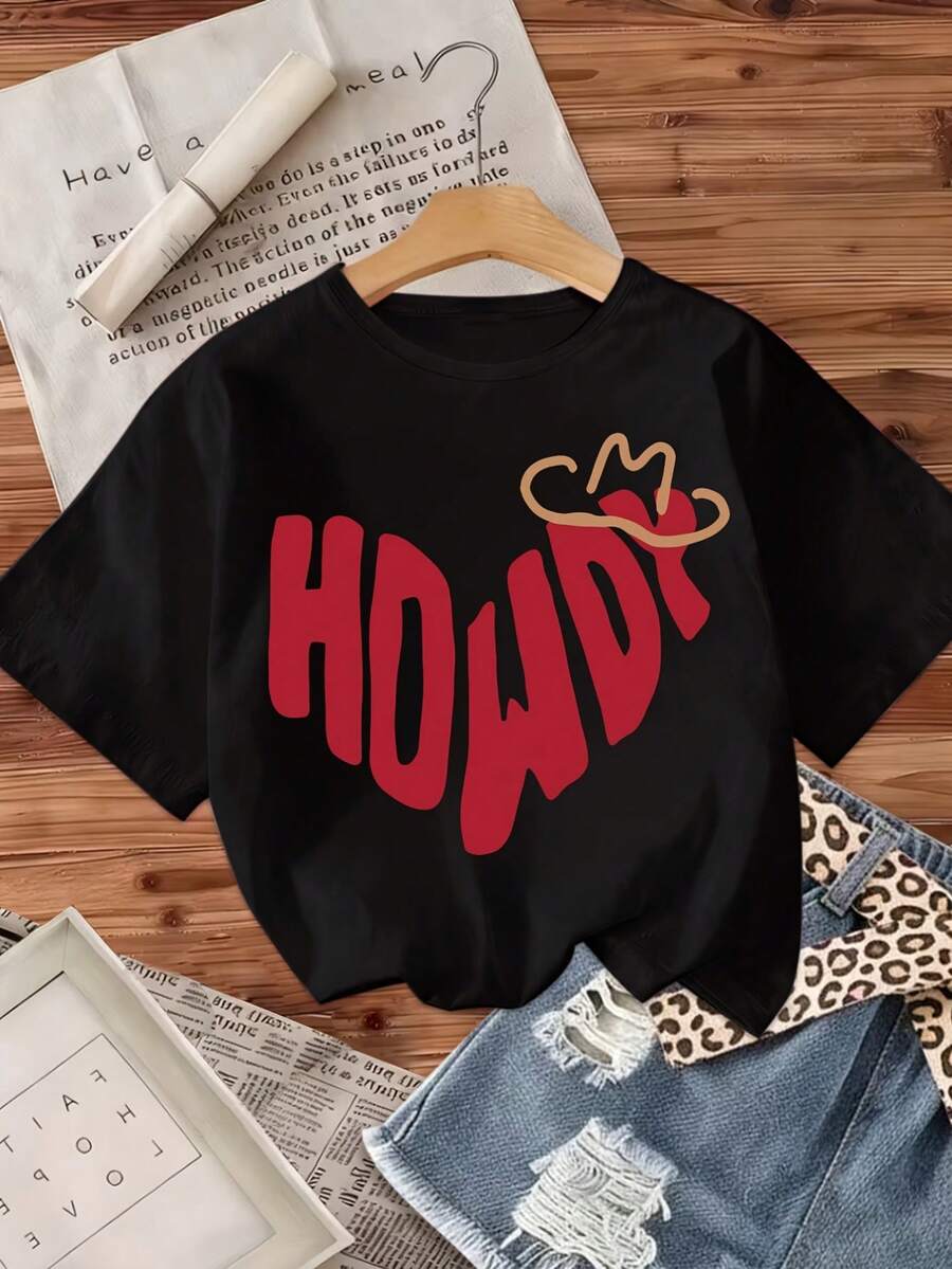 Women T-Shirts - 黑色 - 查看 1