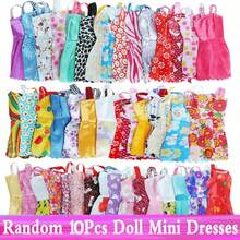 20pcs Girls Doll Holiday Gift Toy Accessories - Suitable For 30cm/11.5inch Dolls, Includes 10pcs Random Dresses, 6pcs Exquisite Necklaces, 4pcs Glasses - Suitable For 11.8inch Size Dolls! Can Be Used As Birthday Gifts, Home Decor. - Random Color Style - View 6