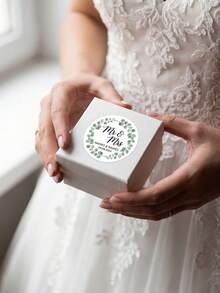 20pcs Personalized Round Text Labels, 5x5cm/2x2in, Customized Waterproof Scratch-Resistant Removable Stickers, Wedding Favor Gift Box Seal Stickers, Thank You Labels, Baking Handmade Business Decoration, Wine Bottle Notebook, Christmas Thanksgiving Gift Labels - Multicolor 5 - View 8