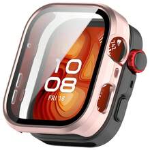 PC 機殼 + 鋼化玻璃 適用於華為 FIT 手錶系列 Fit3/4/4 Pro/5/5 Pro 螢幕保護貼 防刮膜 & 緩衝保護硬殼配件 - 彩色 - 查看 30