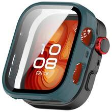 PC 機殼 + 鋼化玻璃 適用於華為 FIT 手錶系列 Fit3/4/4 Pro/5/5 Pro 螢幕保護貼 防刮膜 & 緩衝保護硬殼配件 - 彩色 - 查看 16