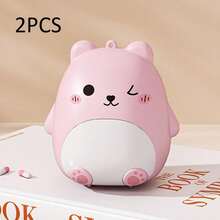 1pc Portable Bear-Shaped Pill Box, Cute Bear Design Sealed Medicine Box, Large Capacity Daily Medicine Storage, Essential For Home And Travel - Multicolor - View 18