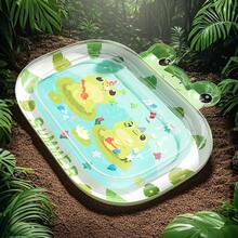 Water Play Mat For Kids, Inflatable PVC Crawling Mat, Interactive Water Mat For Early Baby Education, Water Toy For Parents And Children - S - View 3