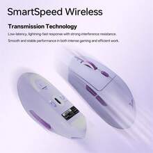 ATKGEAR ATK VXE Dragonfly V3 Wireless Mouse 6 Programmable Buttons Wired/2.4G/BT Mice With USB Receiver 300mAh Ergonomic Lightweight Portable Laptop Office Study Mouse - View 4