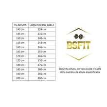 BSFIT® Cuerda de Saltar  comba profesional para Fitness y Boxeo  cuerda de saltar pvc, Entrenamientos de Velocidad y comba boxeo silicona  Duradero y Ligero con Alta Adaptabilidad. - MANGO PLÁSTICO ROJO - Ver 6