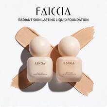 FAICCIA 煥采肌長效液態粉底 2色號 抗氧化 防水抗汗 極輕薄 不卡粉 柔滑易暈染 全天清新不暗沉 便攜可愛圓形壓泵瓶 適合日常妝容初學者 可愛圓蓋 - 彩色 - 查看 11