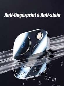 MSRI 4入組 1:1 3D 鏡頭保護貼 通用型 適用於 Apple 11/12/13Pro Msx/14pro Max/15pao Ma/16/16pro/16plus/16pro Max/16e/17/17E/17 Air/17 Pro/17 Pro Max 全系列 防刮耐摔 - 無色 - 查看 7