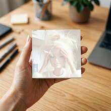 1pc Random/4pcs Funny Distressed Messy Haired Doll Notes Pads,Portable Removable Adhesive Notepaper For Office School Study Planner Journal Scrapbook - one-size - View 4