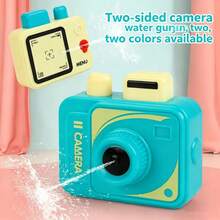 1pc Mini Camera-Shaped Dual-Sided Nozzle Prank Water Gun, Dual-Sided Reverse-Spraying Toy, Fun April Fool's Day Prank Gift, Suitable For Teenagers' Outdoor Summer Water Games. - Multicolor - View 9