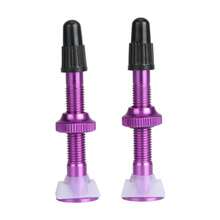 BOALNY BOLANY 2pcs Bicycle Valve 40mm/60mm MTB Road Bike Tubeless Tires Conversion Anodize Aluminum Alloy Sealant Accessories - Multicolor - View 11