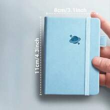 A7 Notebook, Pocket Notepad, Pages, Portable Notebook, Timetable Planner, Notebook For Students, Office And Home - Pink - View 7