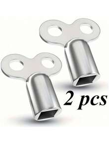 Llave de purga de radiador de aleación de zinc duradera | Adecuada para válvulas de HVAC | Alta calidad, rosca de conexión estándar de la UE | Ideal para mantenimiento de tuberías, ajuste neutro, llave de ventilación - Multicolor - Ver 12