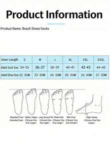 Quick-Dry Non-Slip Beach Water Shoes Yoga Practice Adult Hard Sole Beach Socks Swimming Surfing - Multicolor - View 7