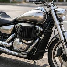 TRTY Motorcycle High Flow 60 Mm/2.36in Diameter Air Filter, Engine Intake Filter, Suitable For Davidson XL883(1988-2006), 1200 Series, XS650 Modification, TX650 RD400 XS750, Old Big Sheep, Majesty250, Kawasaki Z650/Z750 Old Models, KZ900 W650 EN500, ATV Beach Car (Brute Force650/750 All-Terrain Vehicle), CB400F CB650/750/900 Old Models, Suzuki GS550/750/850 Old Models, GS400 LS650 Big Single Cylinder, Boulevard Series Cruiser - 60mm Motorcycle Filter - View 10