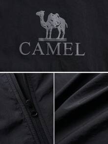 CAMEL CROWN Women's Outdoor Sun Protection Jacket, UV Protection, Waterproof, Cooling, Moisture-Wicking And Quick-Drying. Spring/Summer. Unisex Style. - Phantom Black - View 4