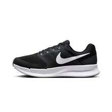 Nike Run Swift 3 男士跑步鞋穩固貼合減震透氣支撐低筒休閒城市通勤跑步鞋 - 黑色 - 查看 3