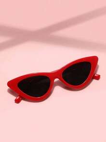 Shadewire Unisex Cat Eye Shaped Fashion Glasses, Suitable For Daily Decoration And MatchingVintage Retro - Multicolor - View 4