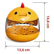 Automatic Egg Incubator For 5 Eggs - Small And Portable - Yellow - View 2
