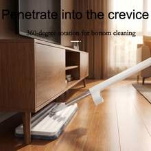 New Large Mop Set With 360° Rotation, Reusable Microfiber Mop Pad, Suitable For Tile, Hardwood And Composite Floors Wet And Dry Cleaning, Hands-Free Floor Mop, Home Use First Choice - Hands-free Mop - View 8