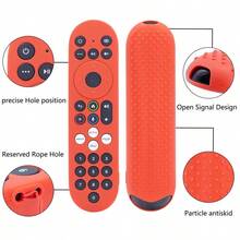 New Fashion Silicone Protective Cover, Suitable For US XUMO TV Voice Remote Control T304/PR3-UQ Models, Hollow Design, With Luminous Function. - View 7