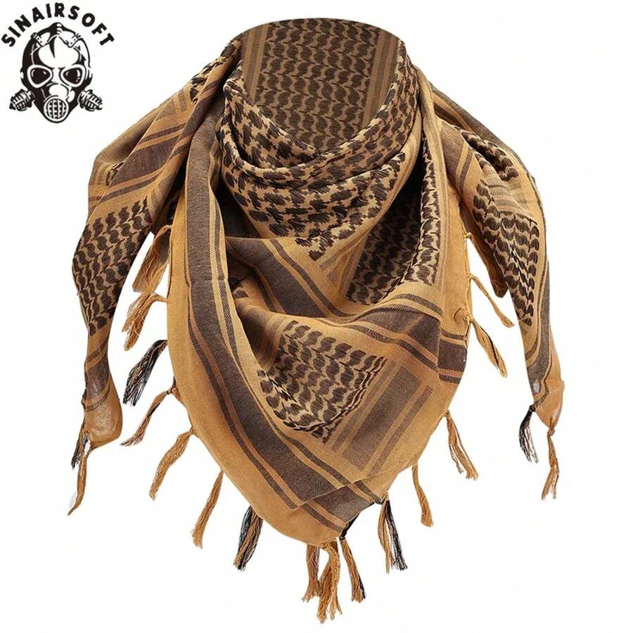 Multi-Purpose Desert Scarf Men And Women, Breathable Shemagh Wrap Outdoor Adventures, Travel And Everyday Wear - Green - View 1