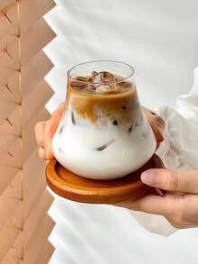 澳洲白咖啡杯 火山杯 精緻濃縮咖啡 冰美式拿鐵玻璃杯 - 彩色 - 查看 2
