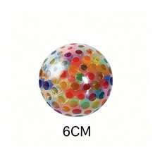 Children's Soft Grape Bead Squeeze Water Ball, Stress Relief Fingertip Toy, Kids Birthday Party Gift - Multicolor - View 8