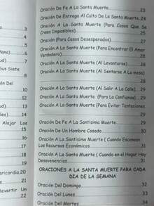 Libro De La Santa Muerte - El Poder De La Oración ( Oraciones Poderosas) - L - Ver 3