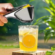 Arel Premium Stainless Steel Lemon Lime Squeezer, Professional Grade Citrus Juicer Press, Maximum Extraction Home Bar Essential - 1 - View 1